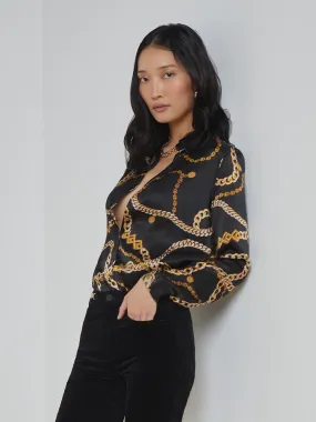 40223LNGbgll L'Agence Tyler L/S Shirt