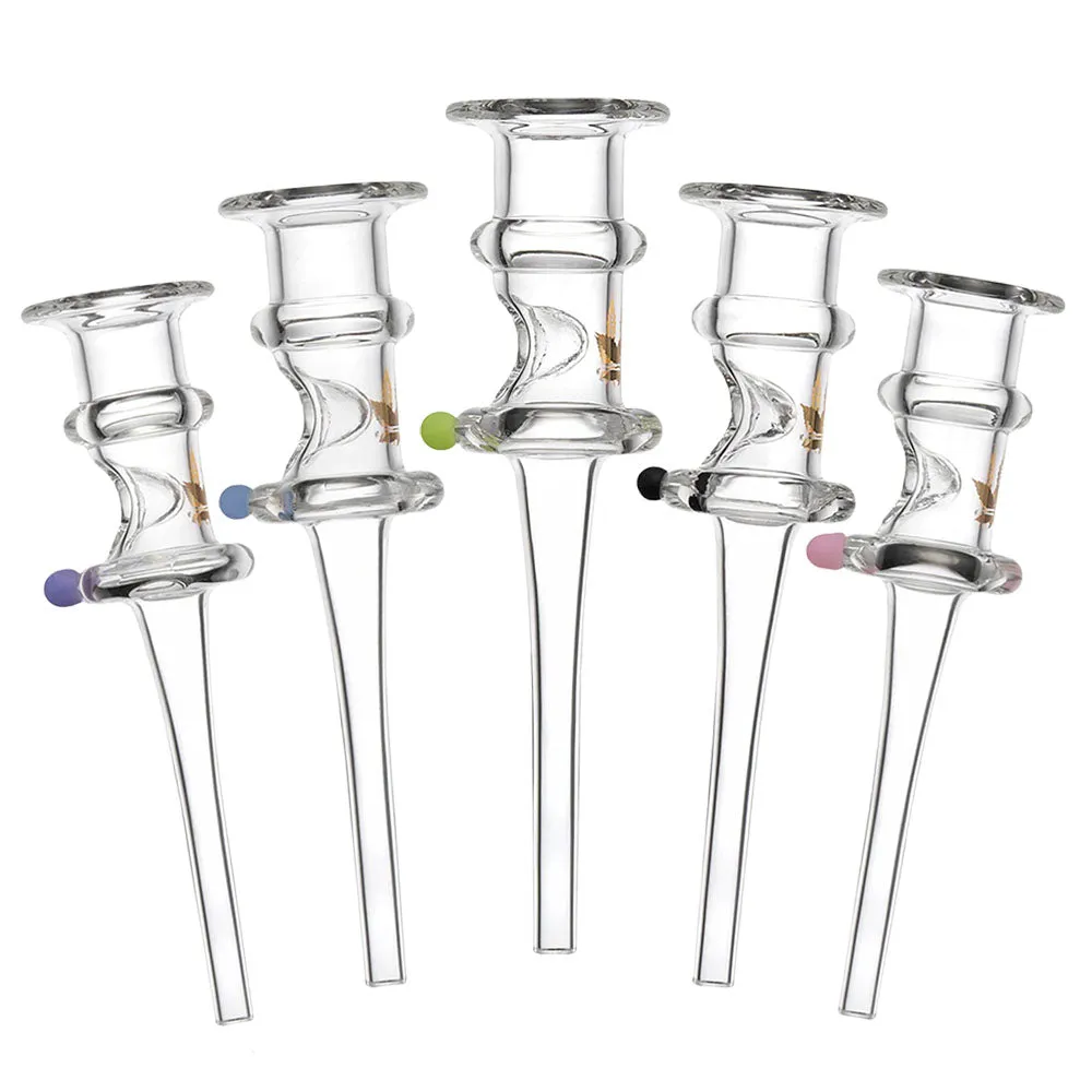 Aleaf Hat Glass Dab Straw