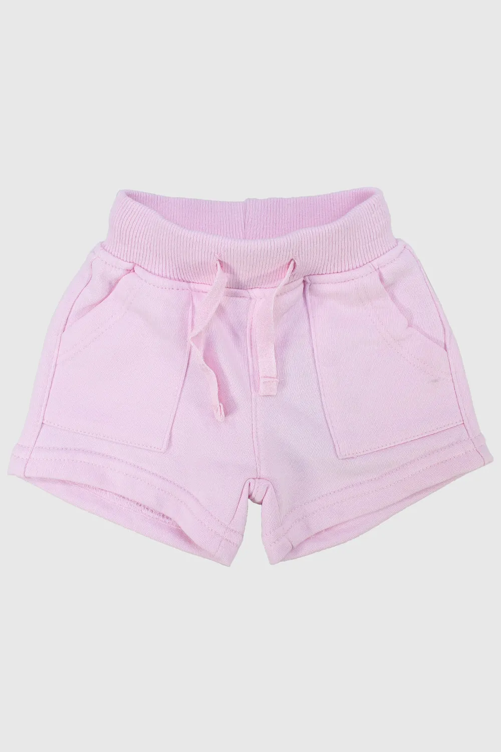 Baby Girls' Pink Comfy Shorts