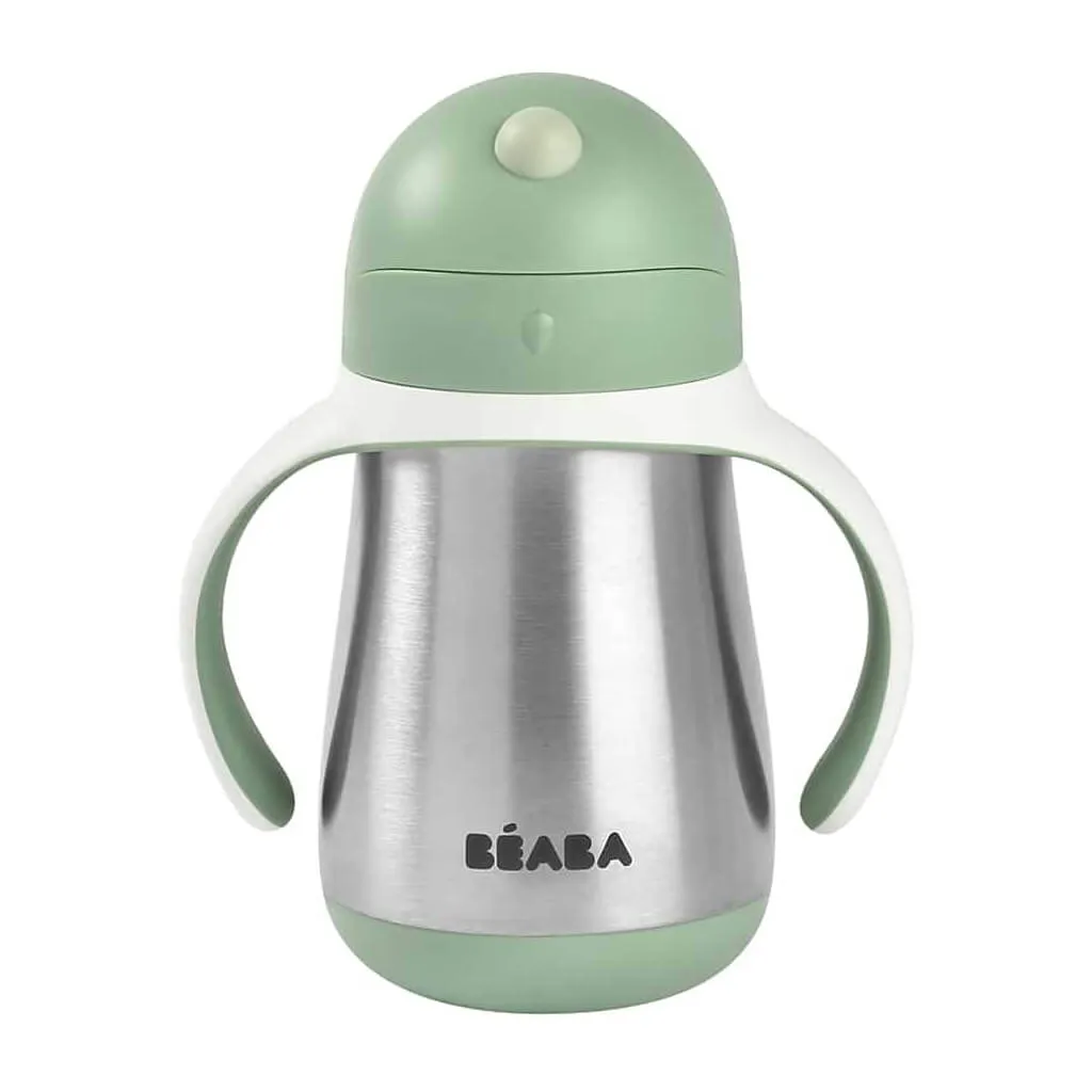 Beaba Stainless Steel Straw Sippy Cup