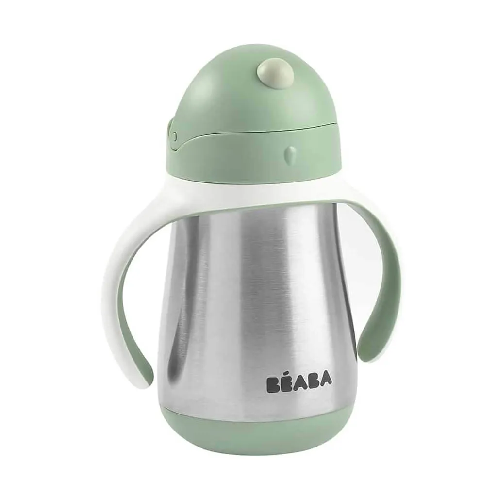 Beaba Stainless Steel Straw Sippy Cup
