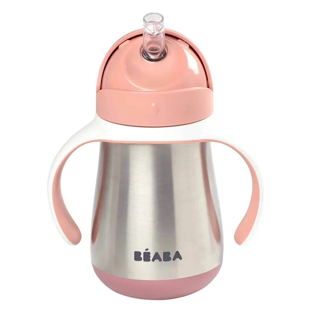 Beaba Stainless Steel Straw Sippy Cup