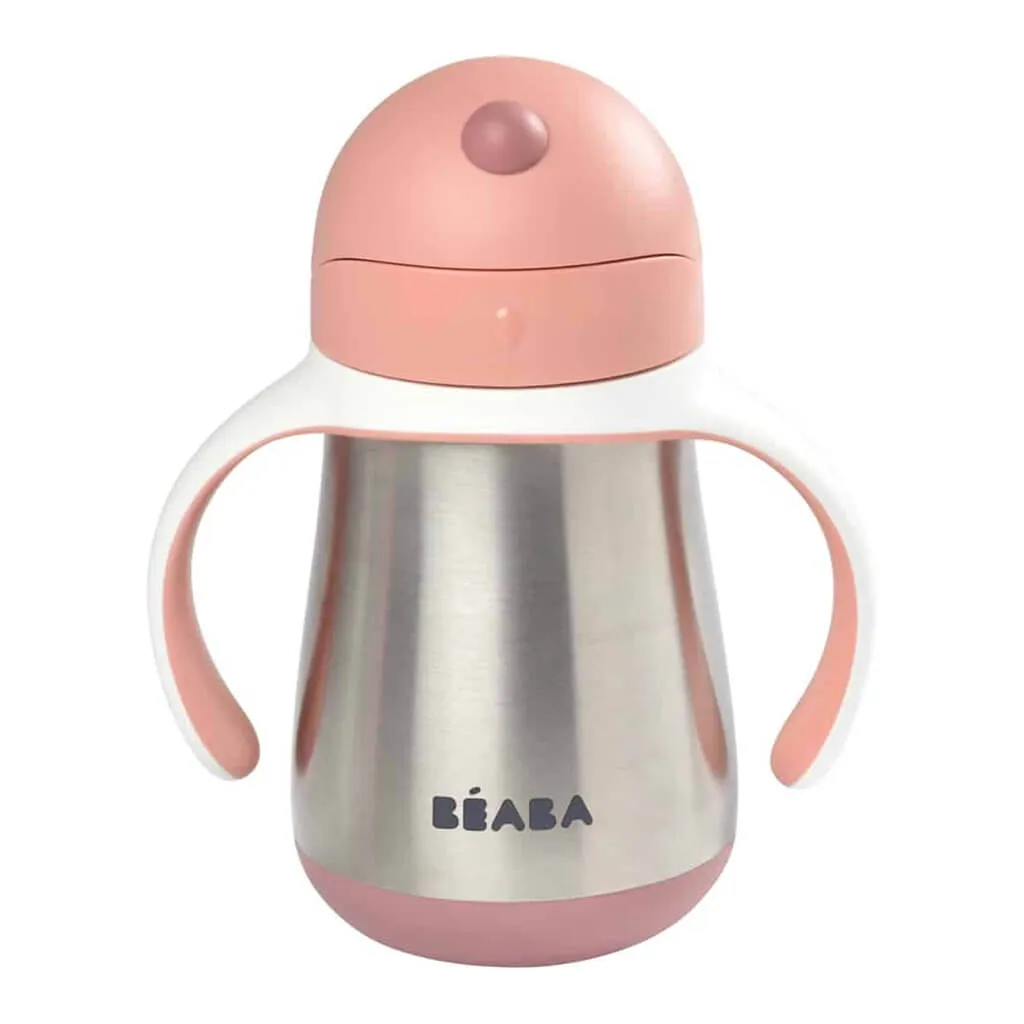 Beaba Stainless Steel Straw Sippy Cup