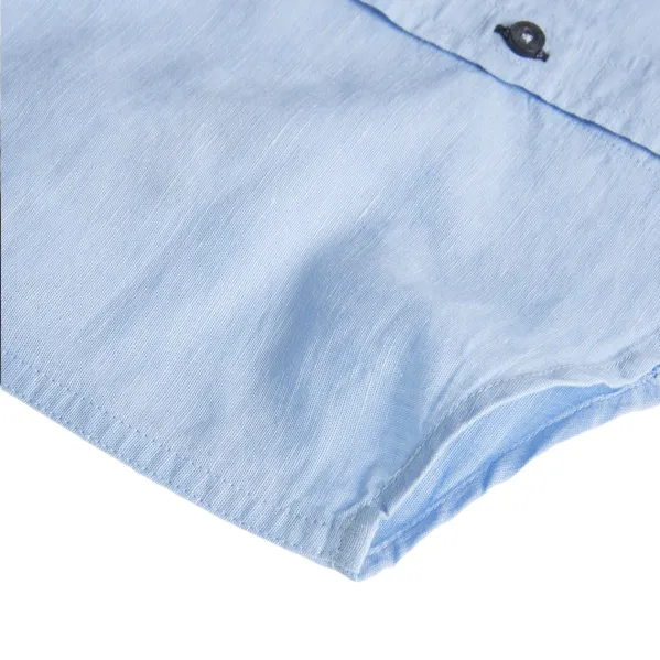 Boboli Children's linen shirt 738288 2294 blue