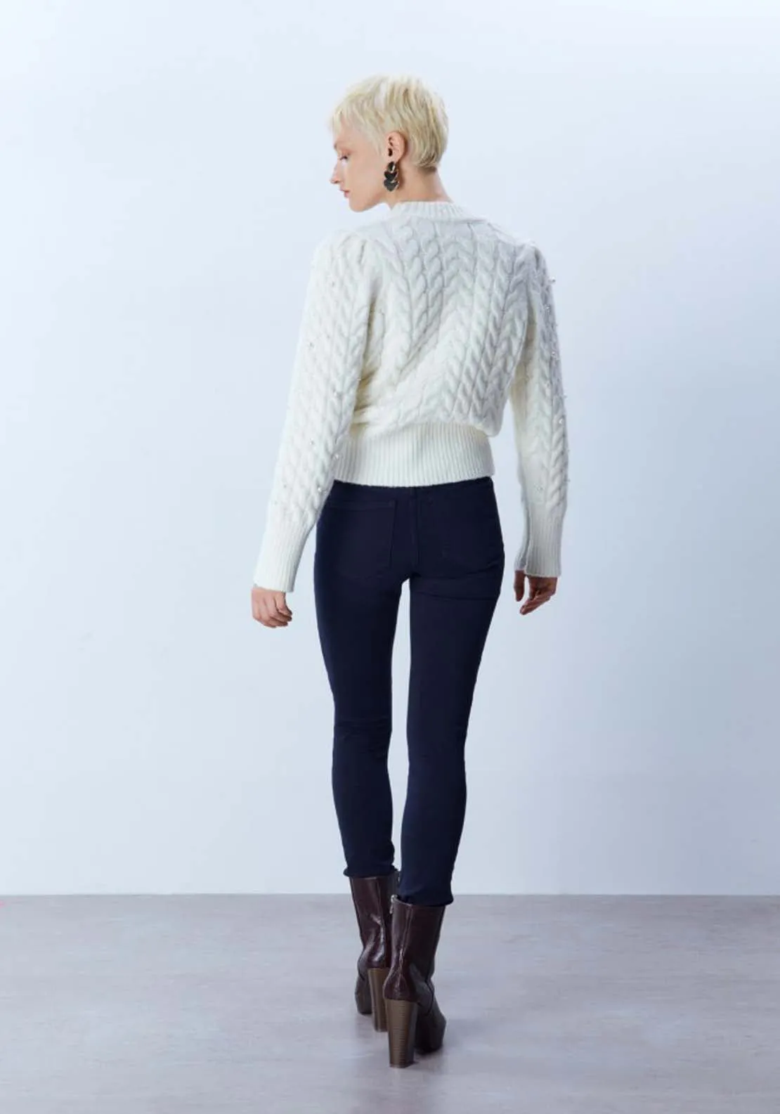 Coloured skinny jeans