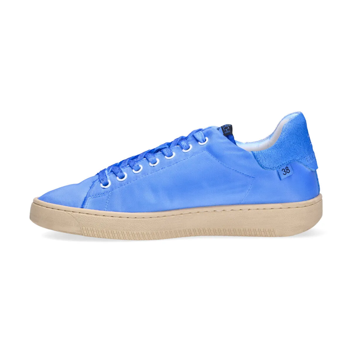 Elena Iachi sneaker Smash nylon camoscio blu