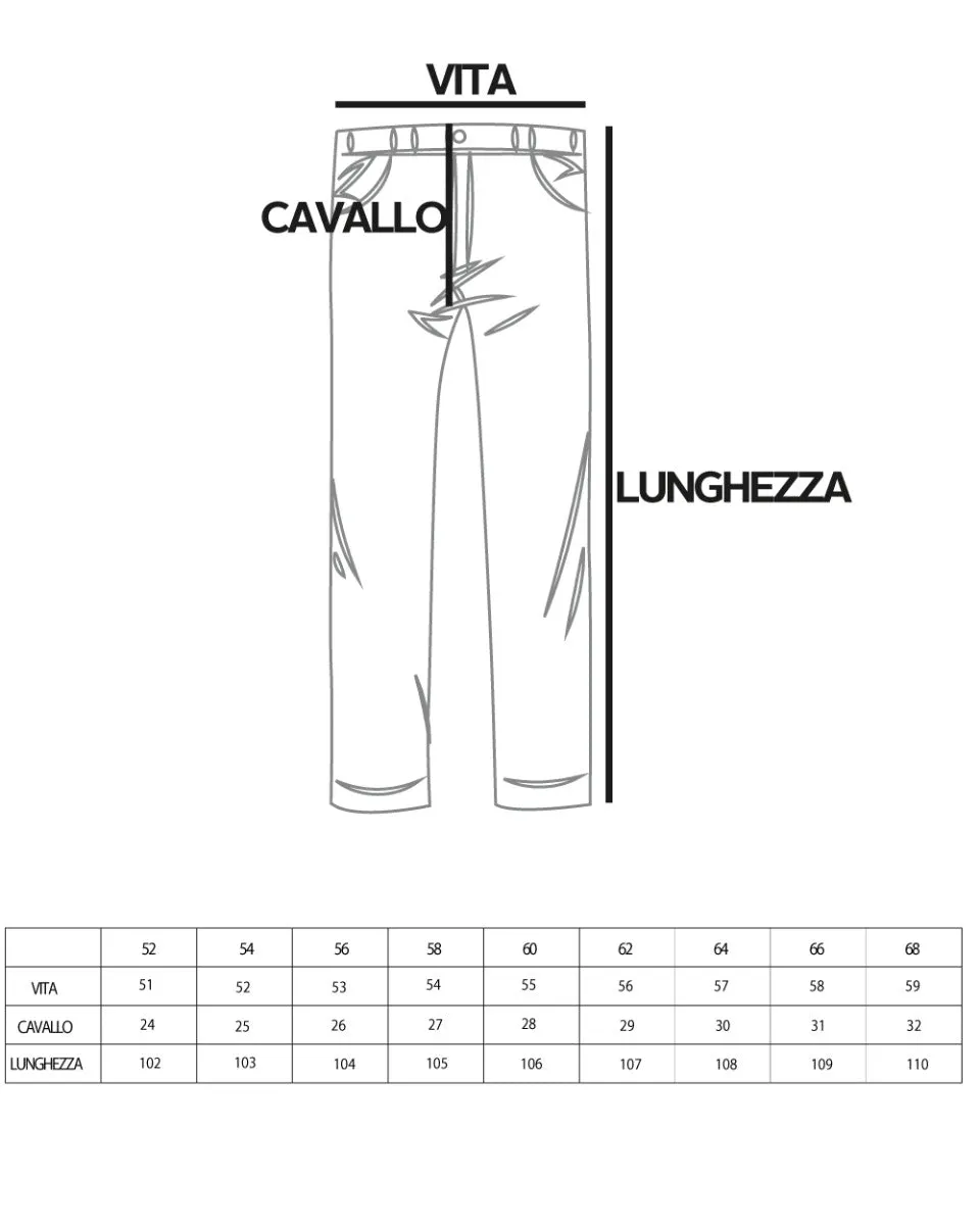 Jeans Uomo Pantaloni Calibrati Denim Chiaro Cinque Tasche Taglie Forti Casual GIOSAL-P5820A