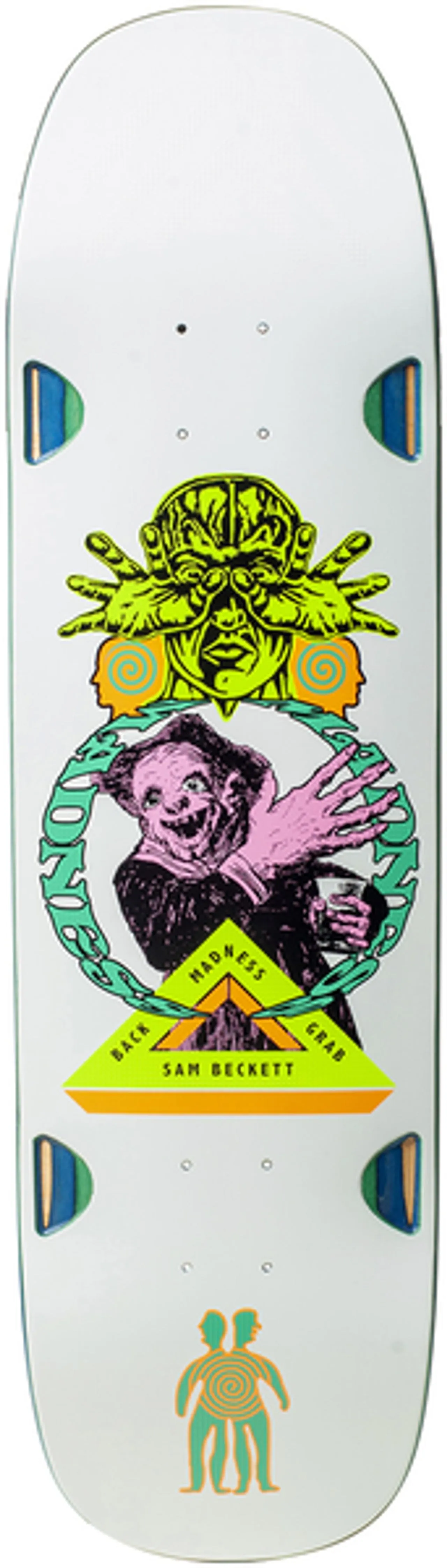 MADNESS DECK SAM BACK GRAB IMPACT BECKETT 8.75 X 32.5