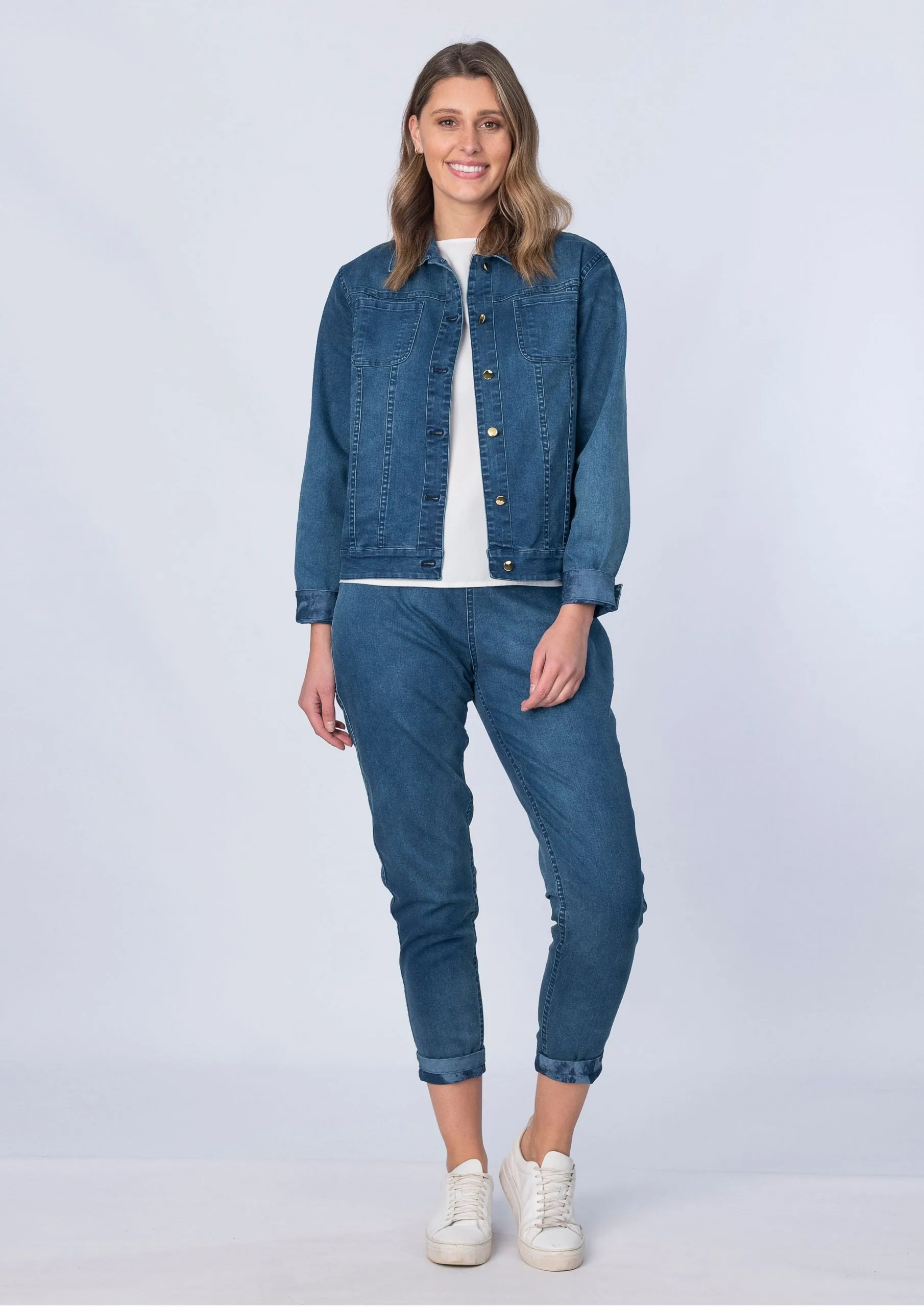 Maglia Reversible Stretch Jeans