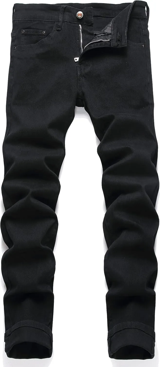 Men's Patchwork Flex Jeans