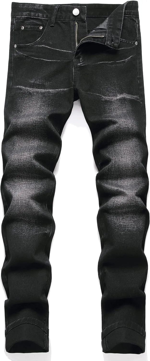 Men's Patchwork Flex Jeans