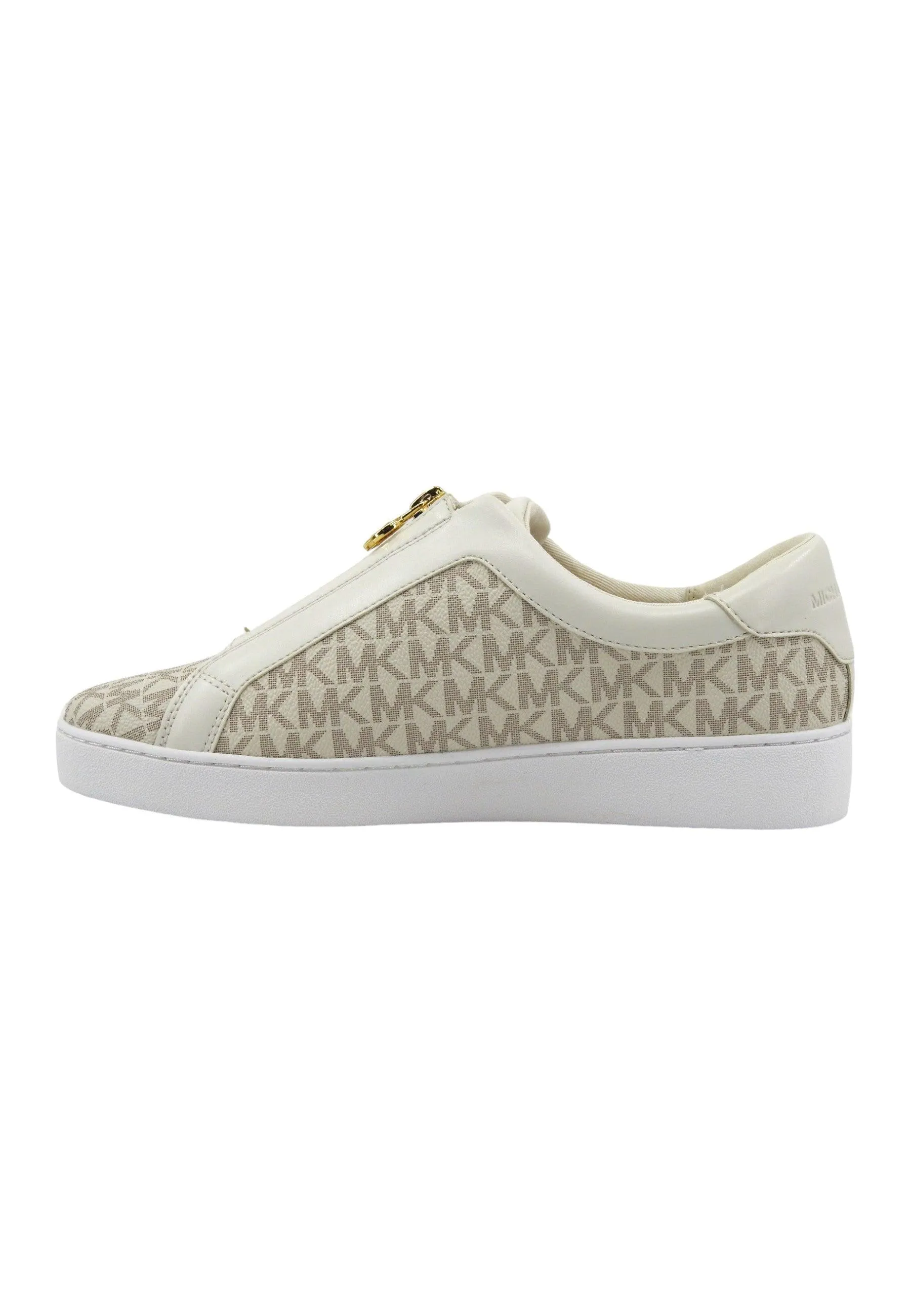 MICHAEL KORS Keaton Sneaker Donna Vanilla 43R4KTFP2B