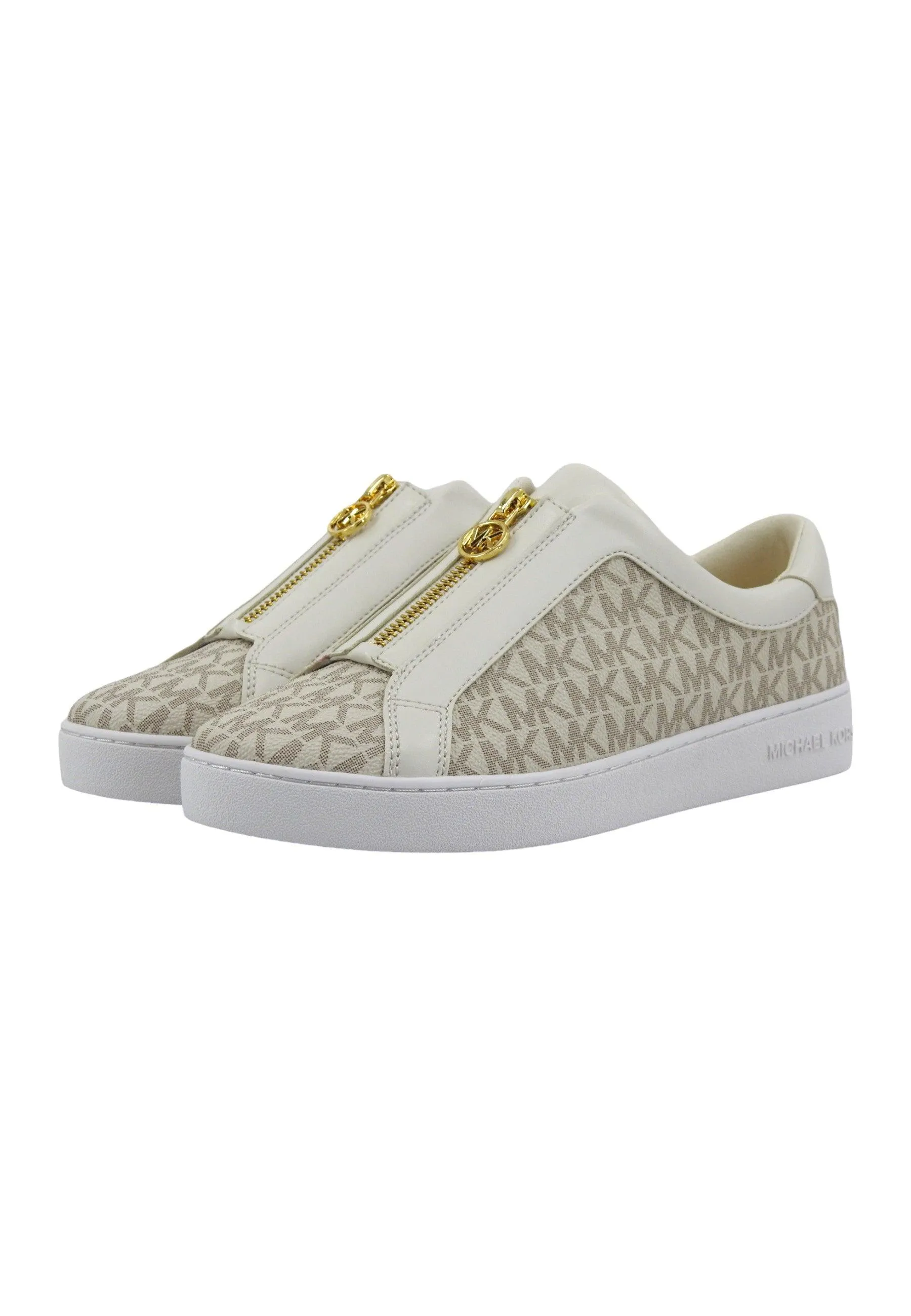 MICHAEL KORS Keaton Sneaker Donna Vanilla 43R4KTFP2B