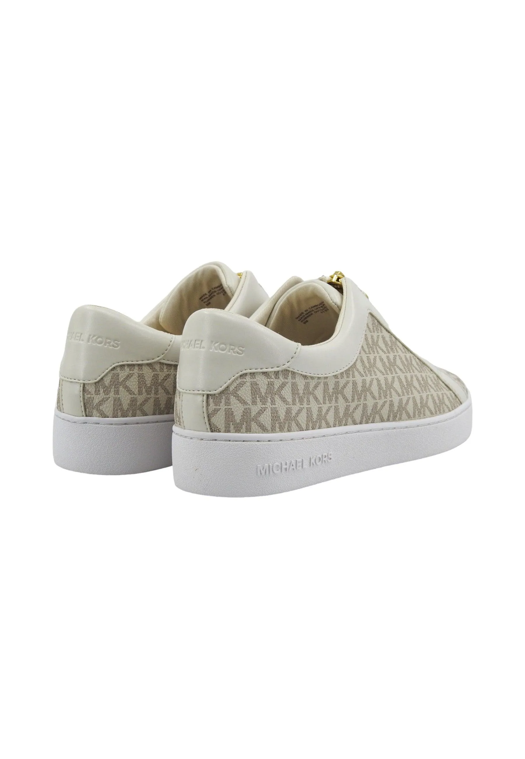 MICHAEL KORS Keaton Sneaker Donna Vanilla 43R4KTFP2B
