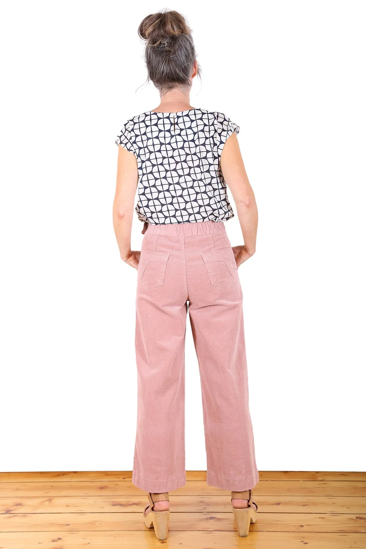 Peggy Cord Pants Pink