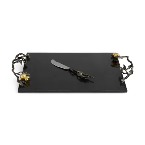 Pomegranate Cheese Board with Knife
