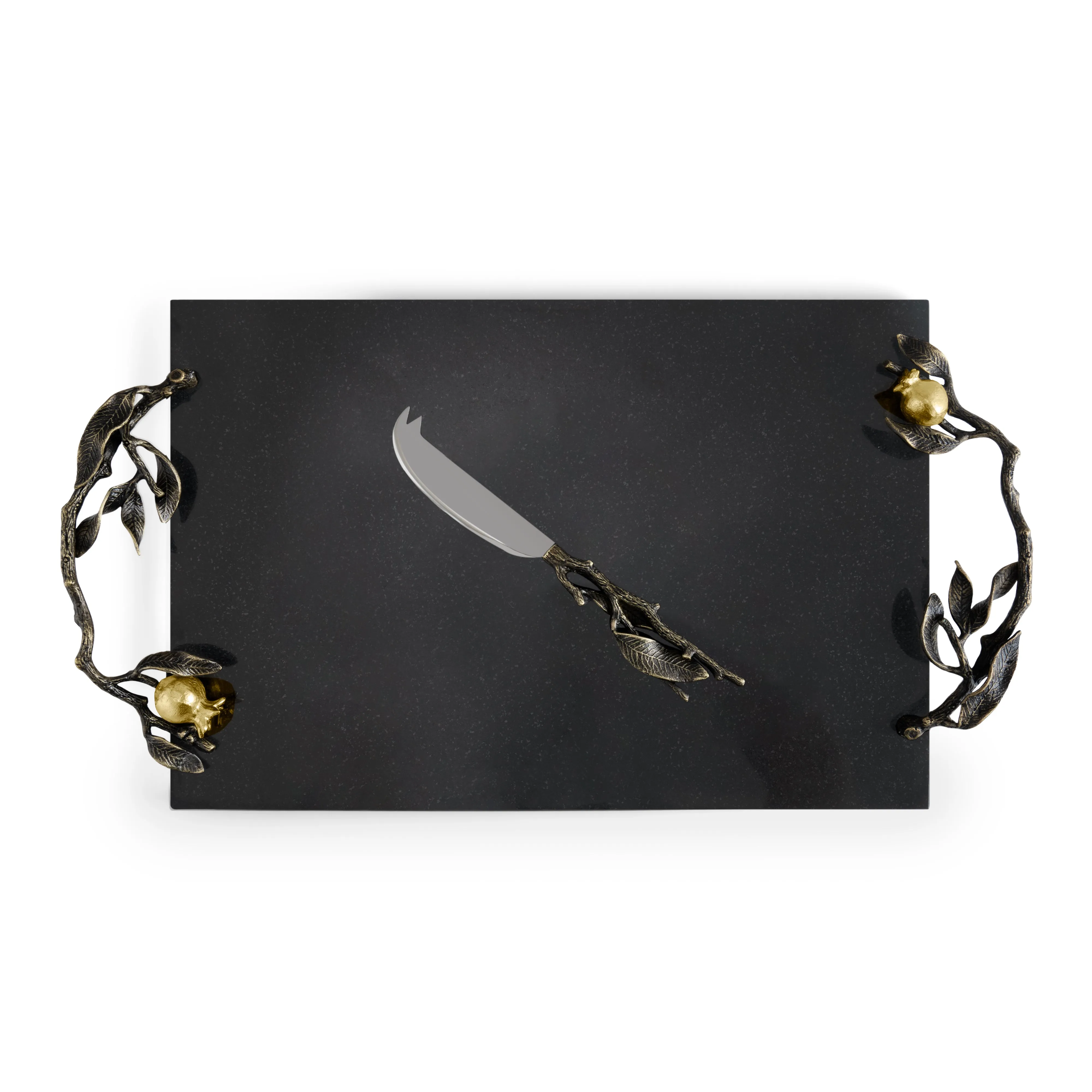 Pomegranate Cheese Board with Knife