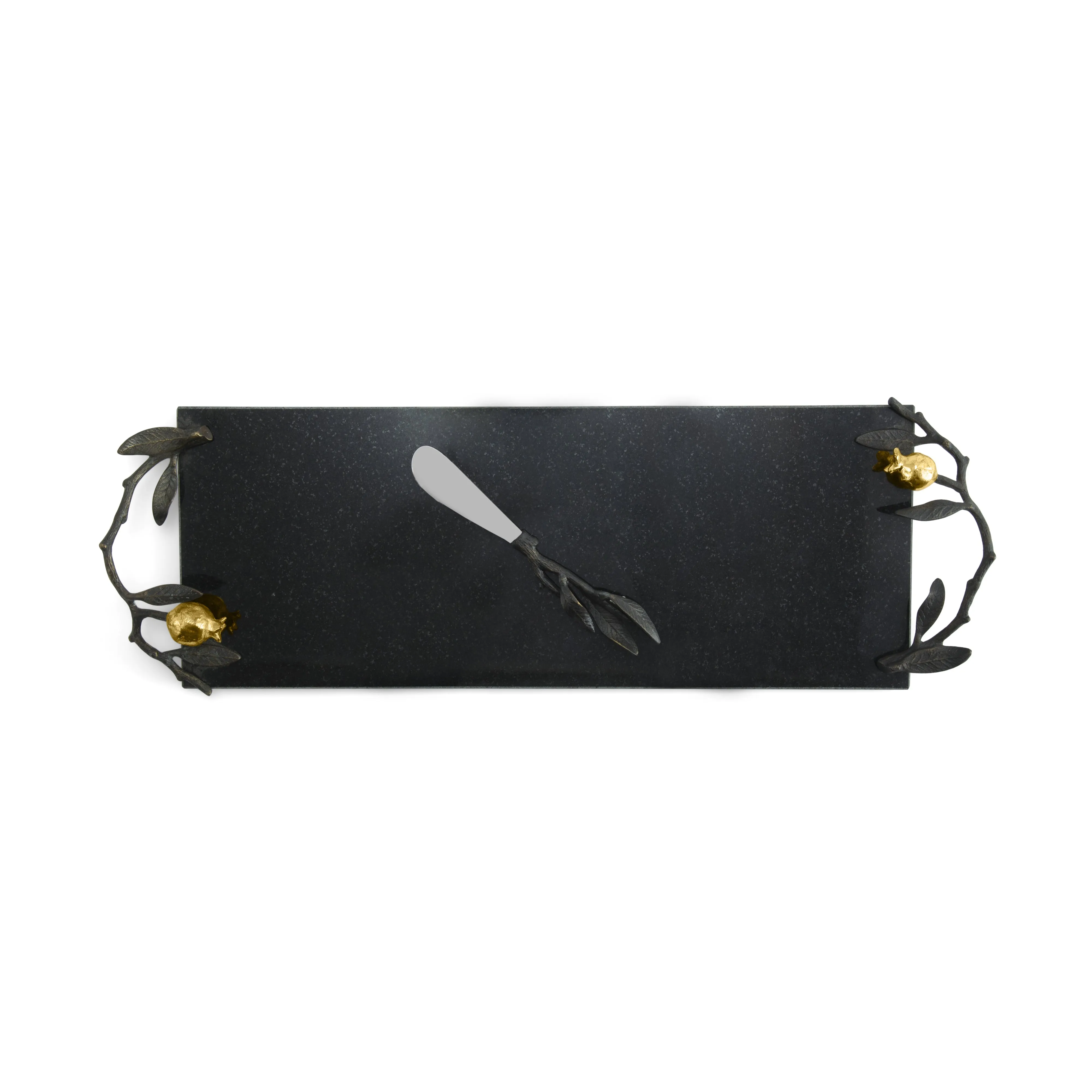 Pomegranate Cheese Board with Knife