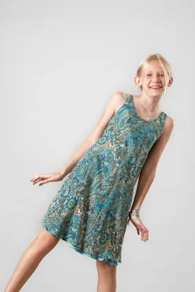 Riley Reversible Kids Tank Dress