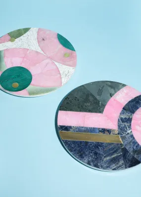 Round Marble Cheese Board