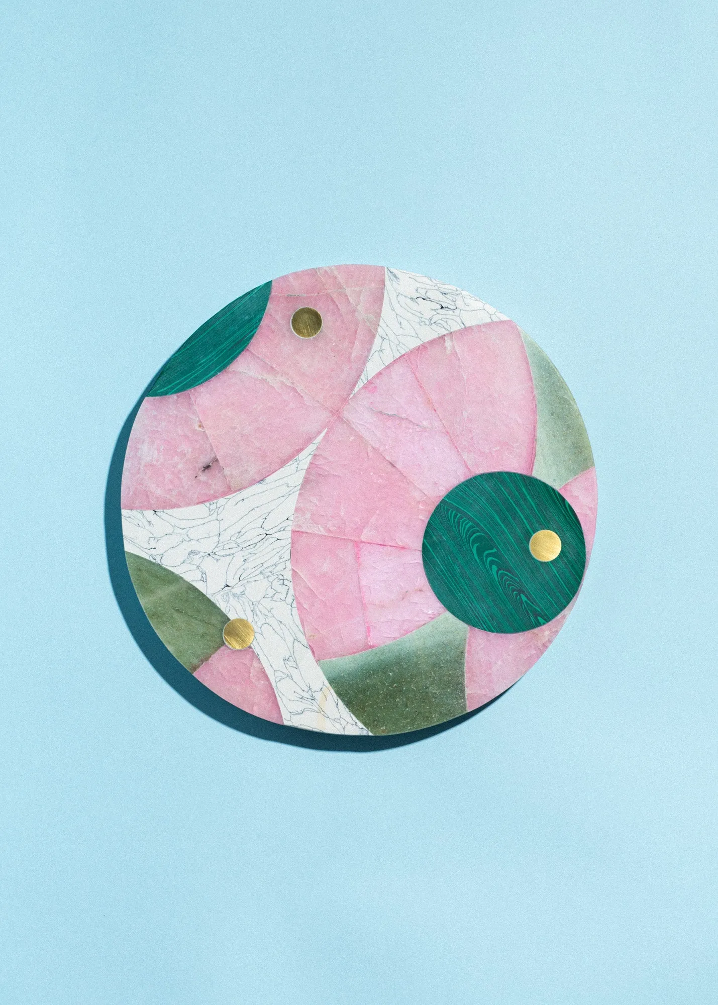 Round Marble Cheese Board