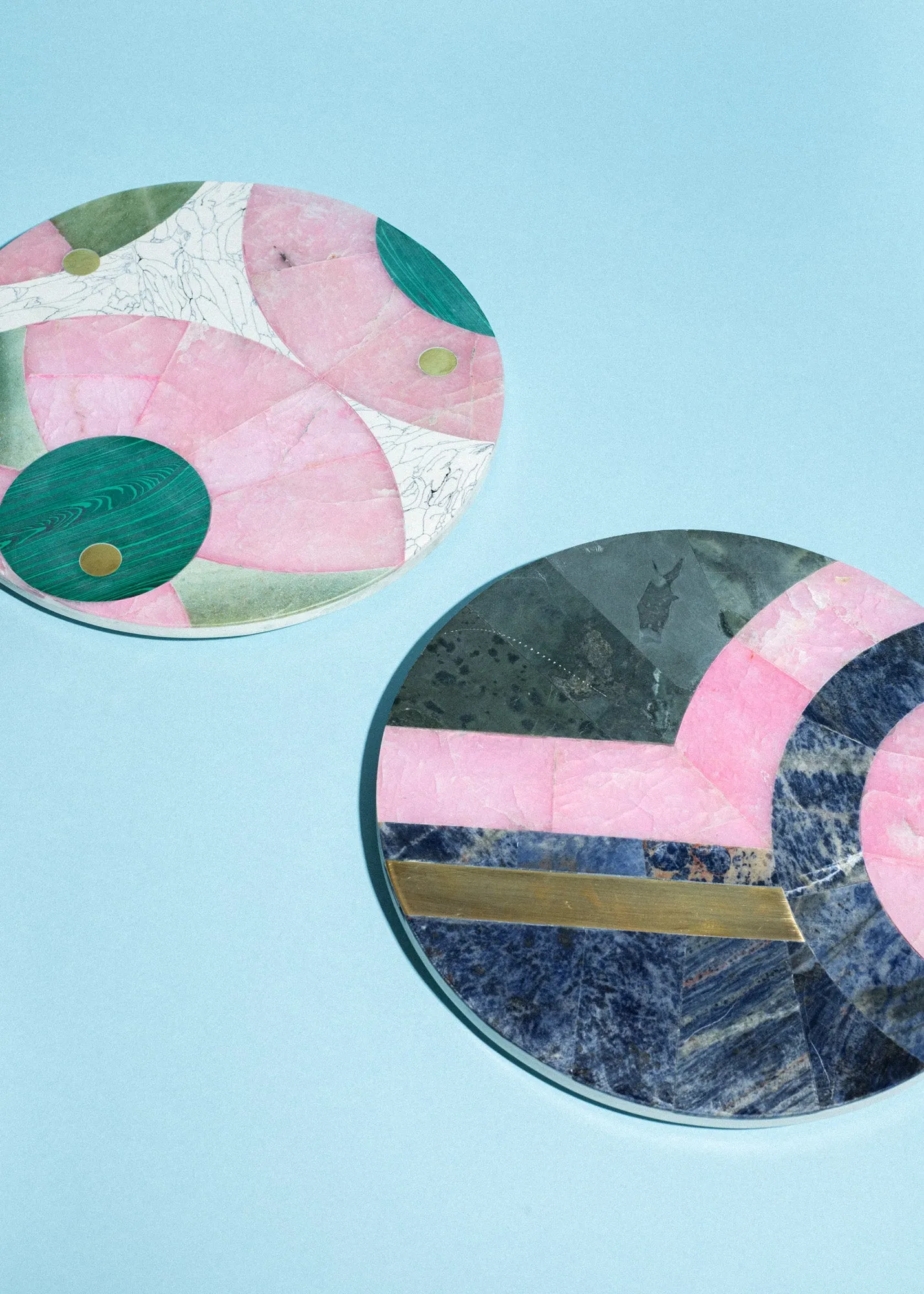 Round Marble Cheese Board