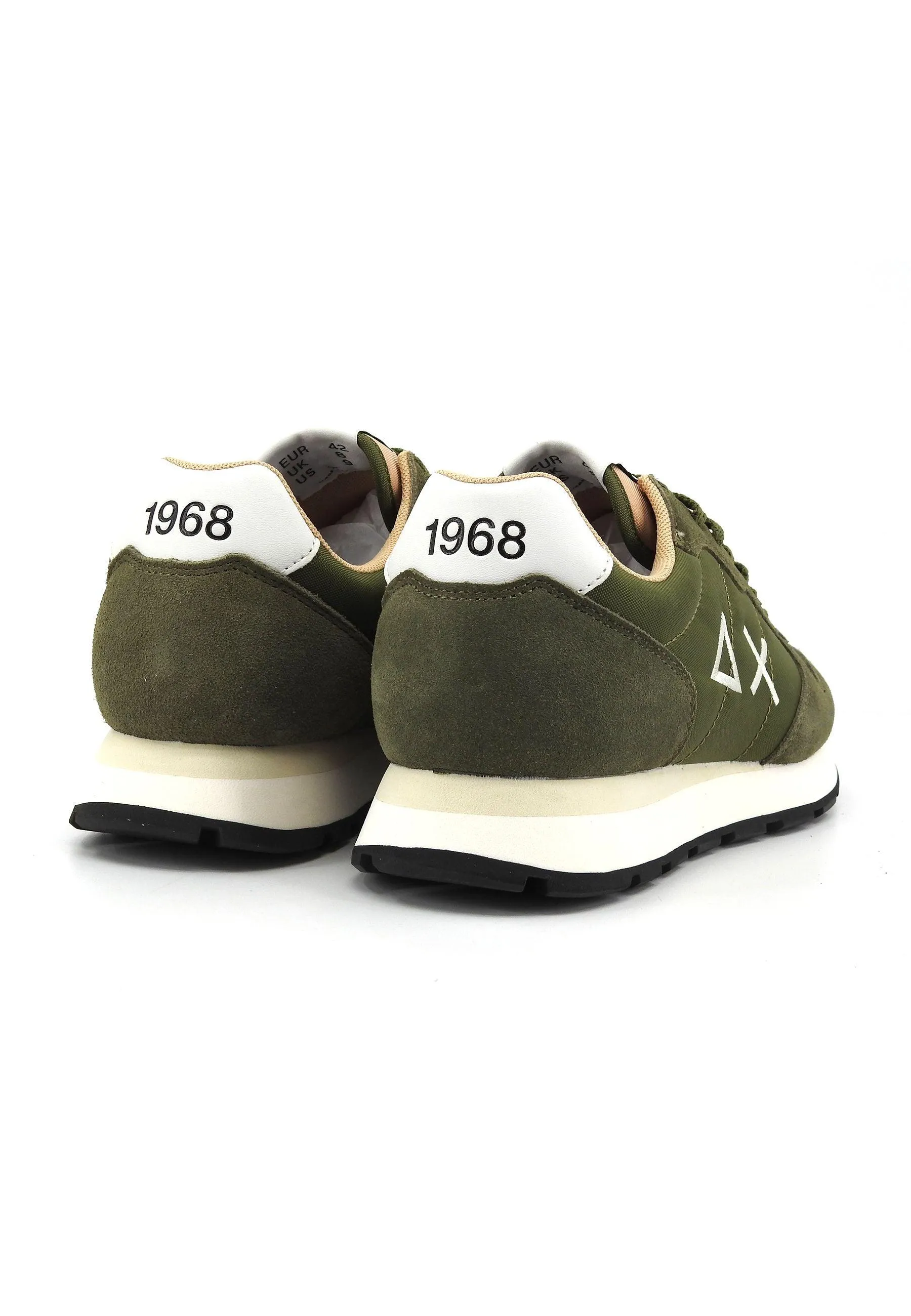 SUN68 Tom Solid Sneaker Uomo Militare Z34101